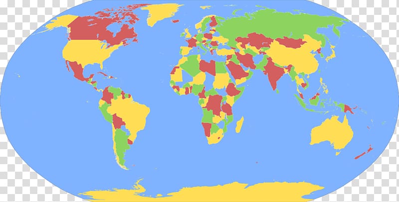 World map Four color theorem, colored lion transparent background PNG clipart