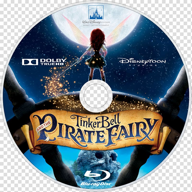 Blu-ray disc Compact disc Tinker Bell DVD 0, pirate fairy transparent background PNG clipart
