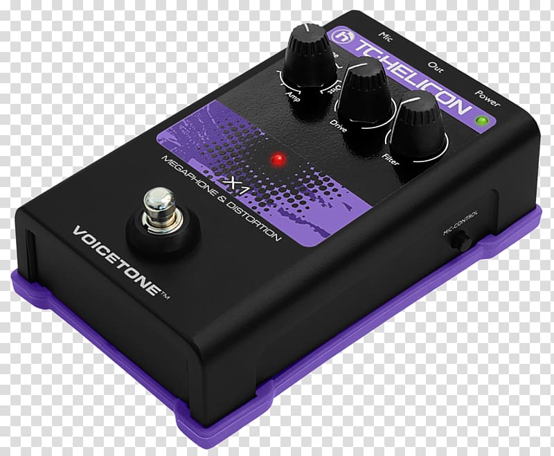 TC-Helicon VoiceTone X1 Effects Processors & Pedals TC Helicon VoiceTone H1 TC Electronic, others transparent background PNG clipart