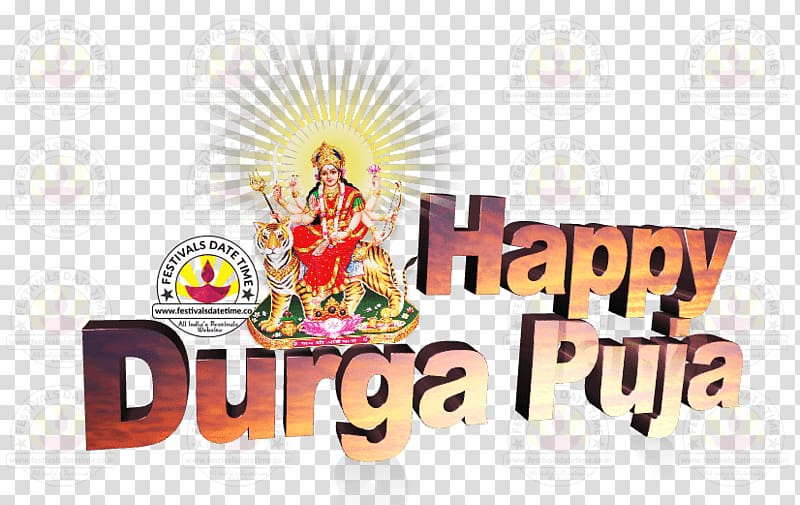 Festival Durga Puja Vector PNG Images, Durga Puja Celebration, Happy Durga  Puja, Durga Puja Png, Puja Typography PNG Image For Free Download