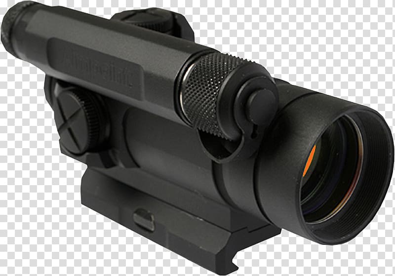 Aimpoint CompM4 Aimpoint AB Red dot sight M4 carbine Telescopic sight, others transparent background PNG clipart