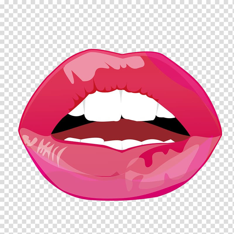 Lip Euclidean , Sexy red lips car body advertising transparent background PNG clipart