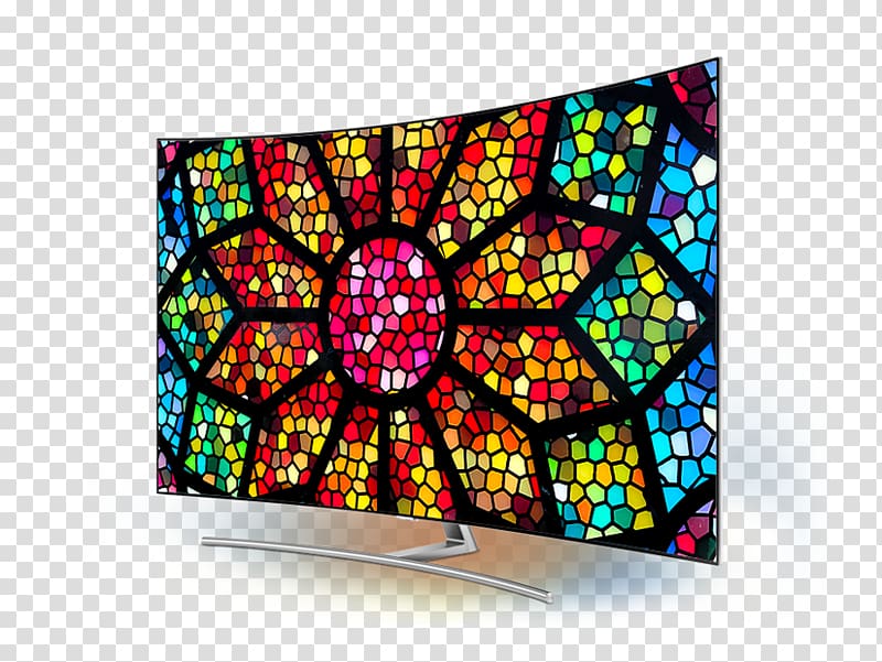 Television Samsung Galaxy Core 2 Quantum dot display Display device, samsung transparent background PNG clipart