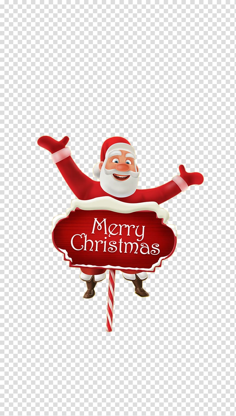 Santa Claus Christmas Illustration, Santa Claus transparent background PNG clipart