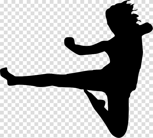 Karate Flying kick Martial arts , Karate transparent background PNG clipart