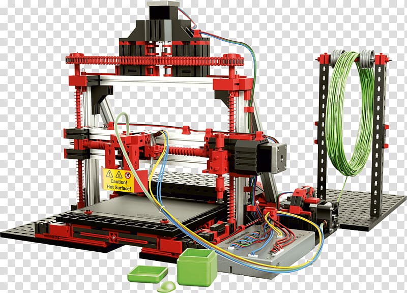 Fischertechnik Education 3D Printer 17071 3D printing, printer transparent background PNG clipart