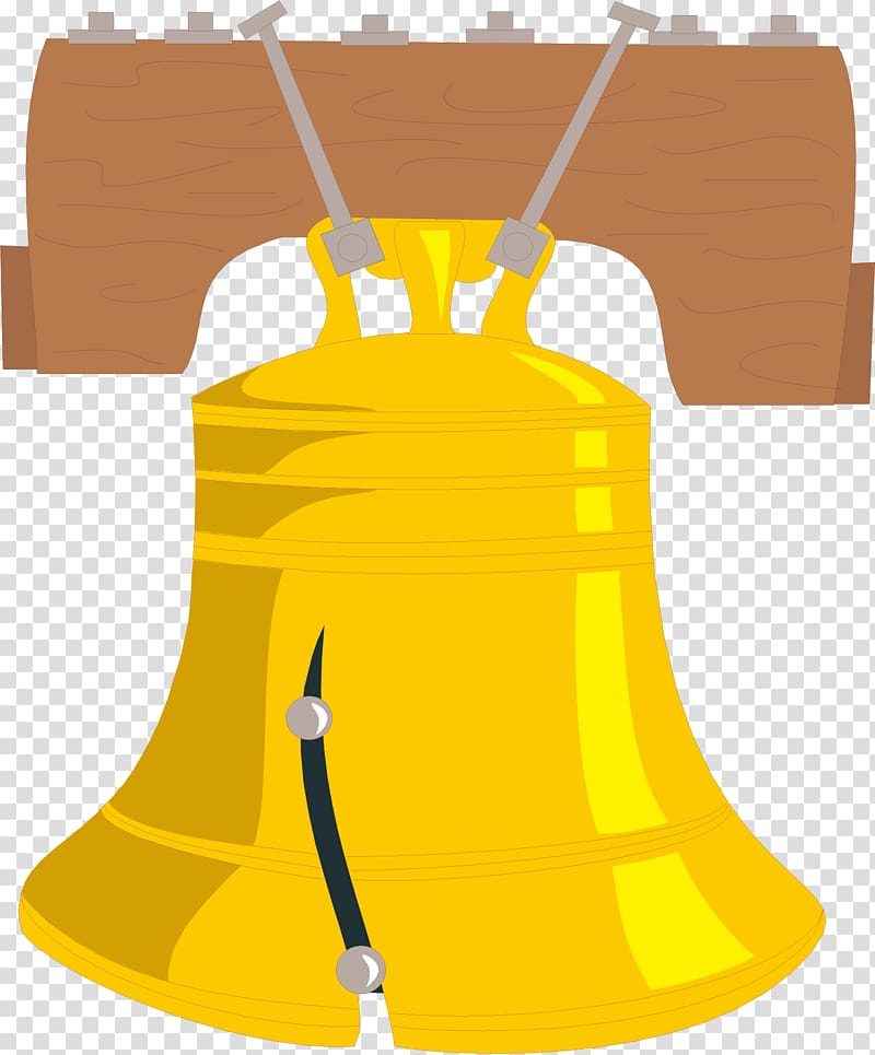 Liberty Bell , Material hanging bell transparent background PNG clipart