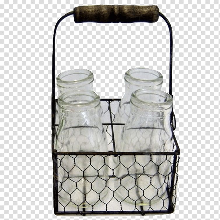 Glass bottle Chicken wire, chicken transparent background PNG clipart