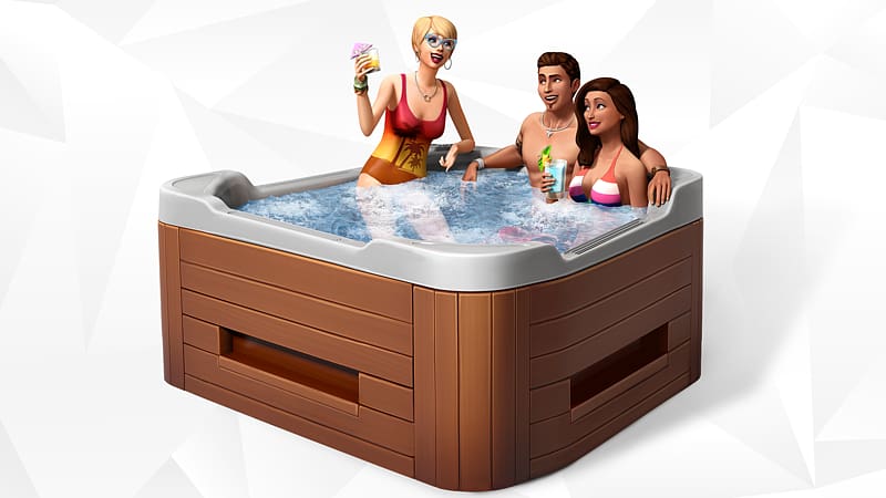 The Sims 4: Spa Day The Sims Online The Sims 3 Stuff packs, patio transparent background PNG clipart