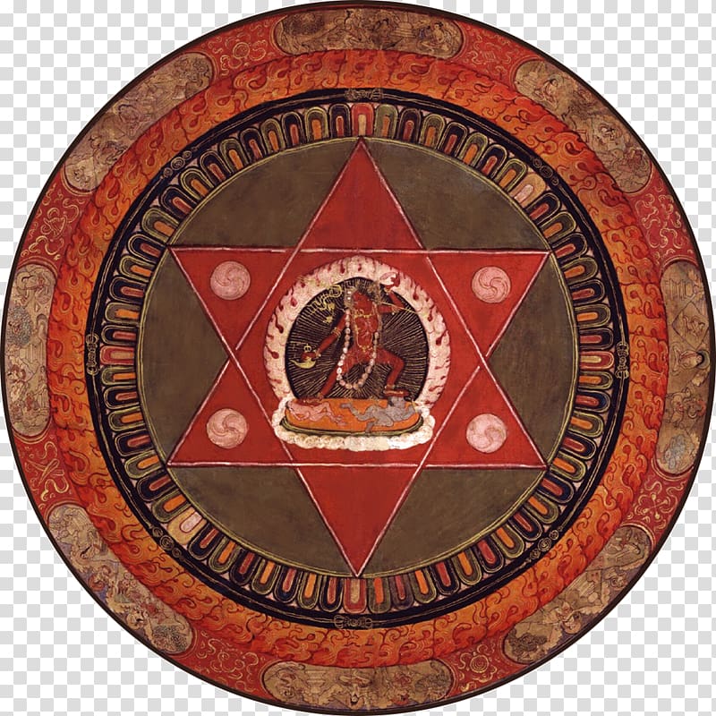 Sand mandala Tibetan Buddhism Vajrayogini, Buddhism transparent background PNG clipart