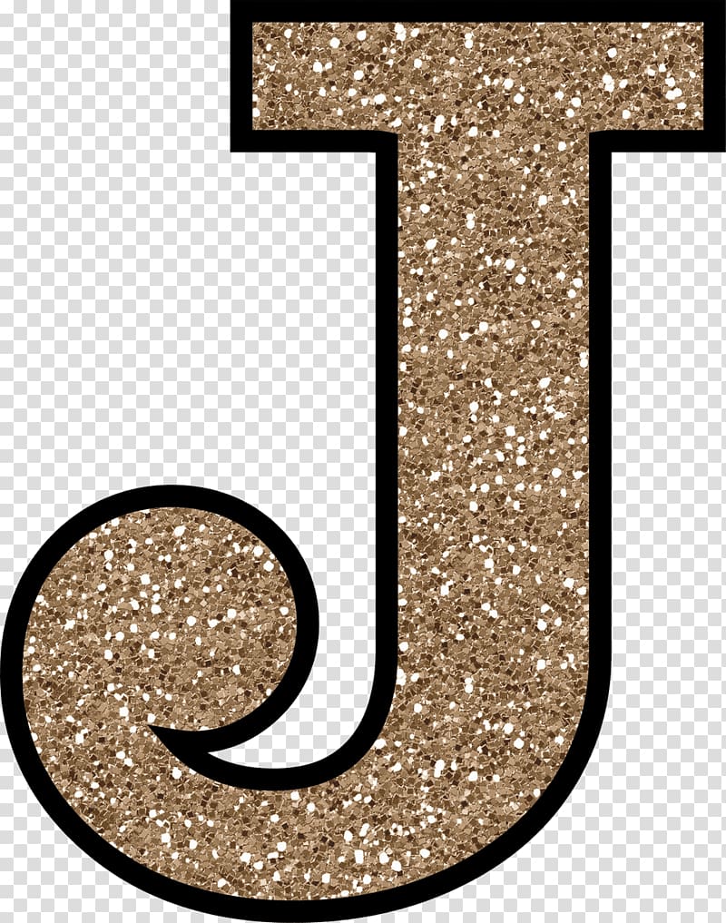 J logo, Letter J Glitter Alphabet, J transparent background PNG clipart