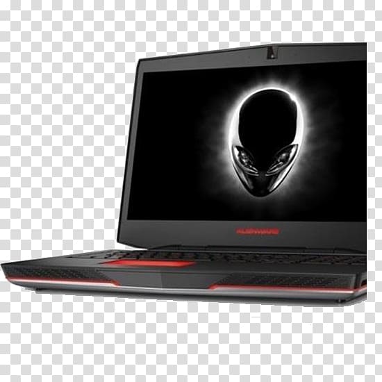 Laptop Dell Video card Alienware Computer, Laptop side transparent background PNG clipart