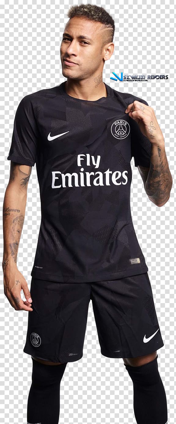Neymar Paris Saint-Germain F.C. Jersey Brazil national football team France Ligue 1, neymar transparent background PNG clipart