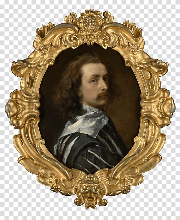 Anthony van Dyck National Portrait Gallery Self-portrait with a sunflower, Selfportrait transparent background PNG clipart