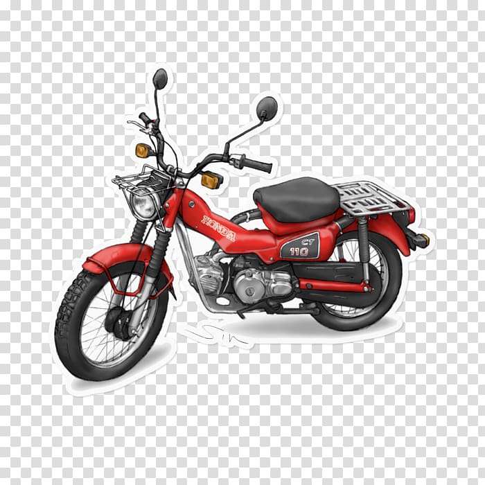 Honda CT110 Motorcycle Honda CT series Car, honda transparent background PNG clipart