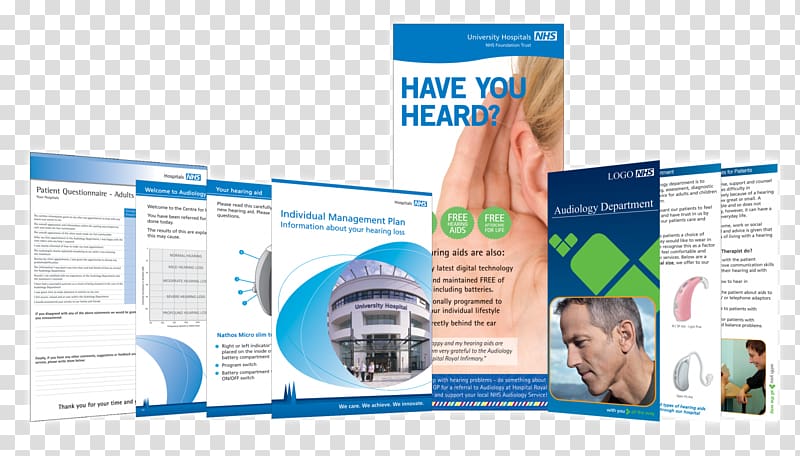 Burton Hospitals NHS Foundation Trust Film poster Audiology Health Care, others transparent background PNG clipart