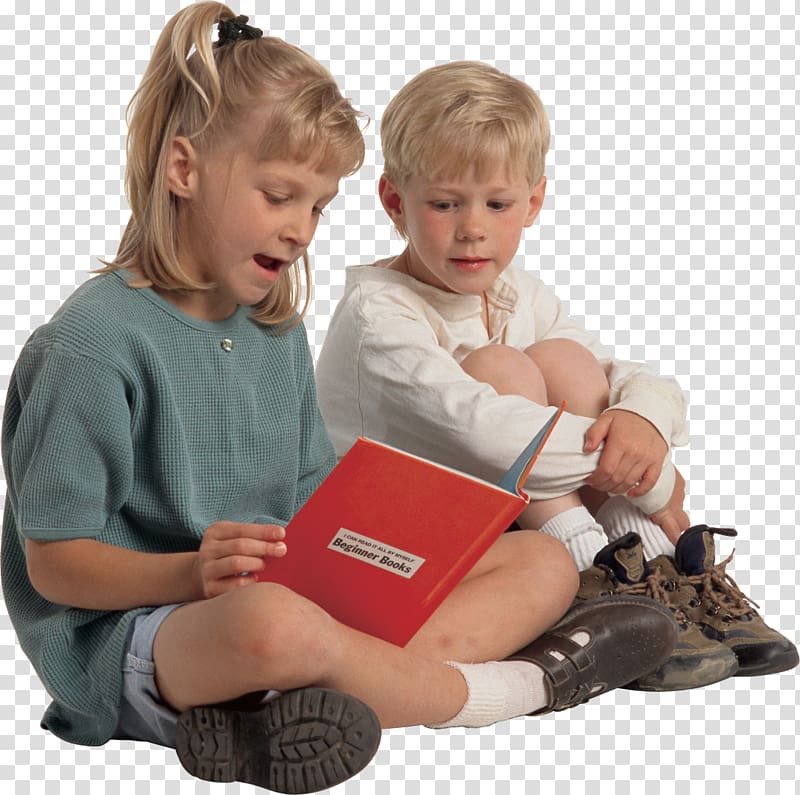 How children learn to read and how to help them Boy Girl, Children transparent background PNG clipart
