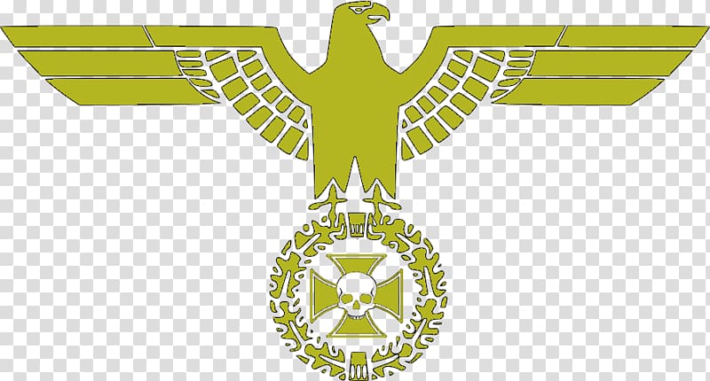 Eagle Nazi Germany Coat of arms of Germany Symbol, golden arabic numerals transparent background PNG clipart