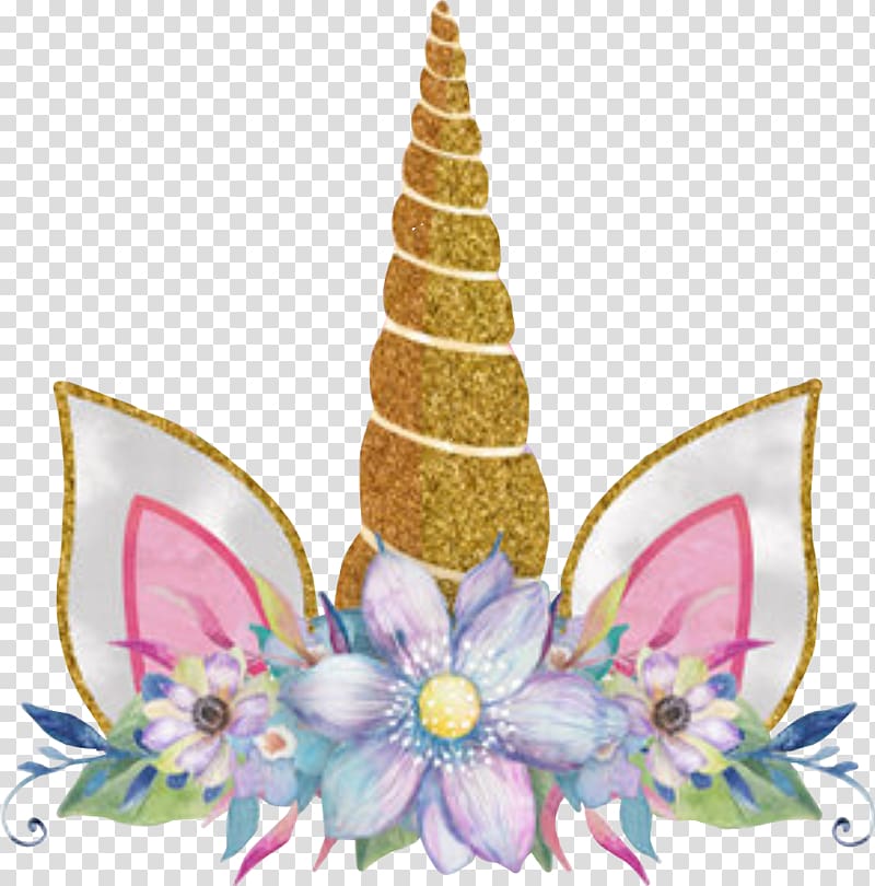 Unicorn illustration, Unicorn Flower , unicorn transparent background