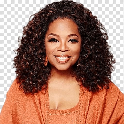 woman wearing brown top while smiling, Oprah Winfrey Portrait Smiling transparent background PNG clipart
