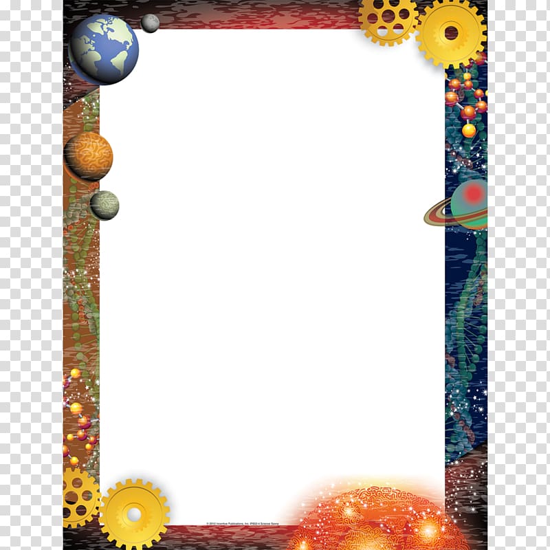 white printer paper, Science Chart Physics , science border transparent background PNG clipart