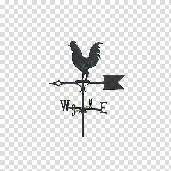 Weather vane Rooster Bar Harbor Weathervanes Cast iron, wind transparent background PNG clipart