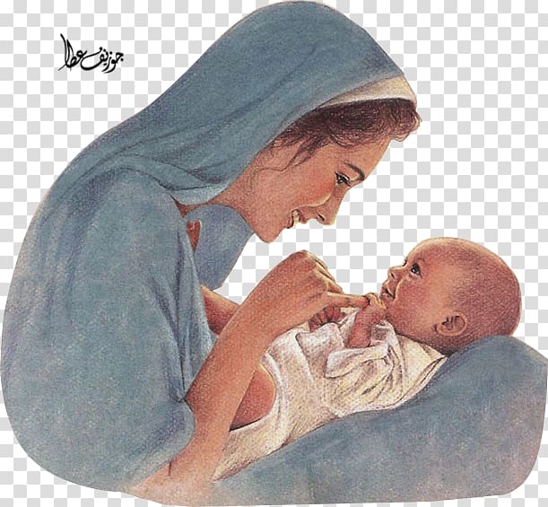 Mary Child Jesus Gabriel Infant, Mary transparent background PNG clipart
