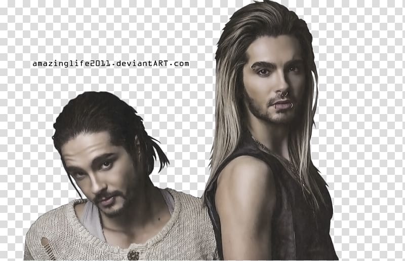 Bill Kaulitz Tom Kaulitz Tokio Hotel Singer Dogs Unleashed, twins transparent background PNG clipart