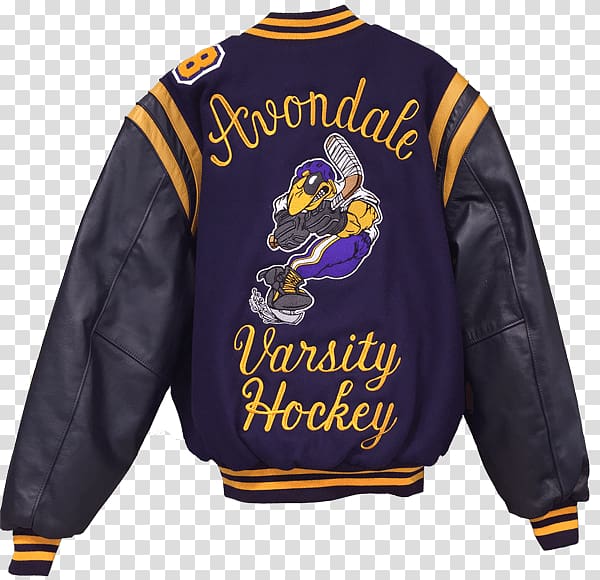 Avondale Varsity Hockey jacket, Jacket Varsity Avondale transparent background PNG clipart