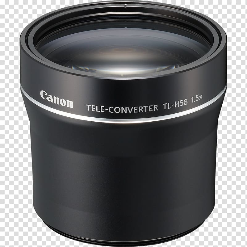 Canon EF lens mount Teleconverter Camera lens Video Cameras, camera lens transparent background PNG clipart
