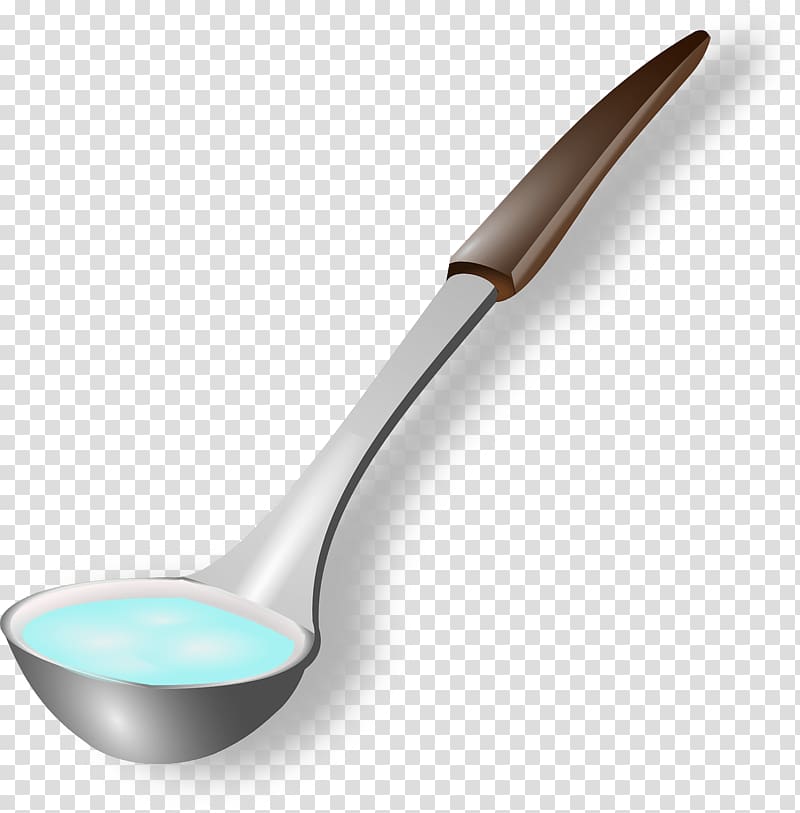 Ladle Soup spoon Kitchen utensil, spoon transparent background PNG clipart