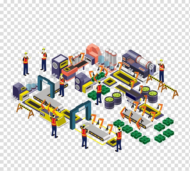 Floor Factory, modernization of industry transparent background PNG clipart