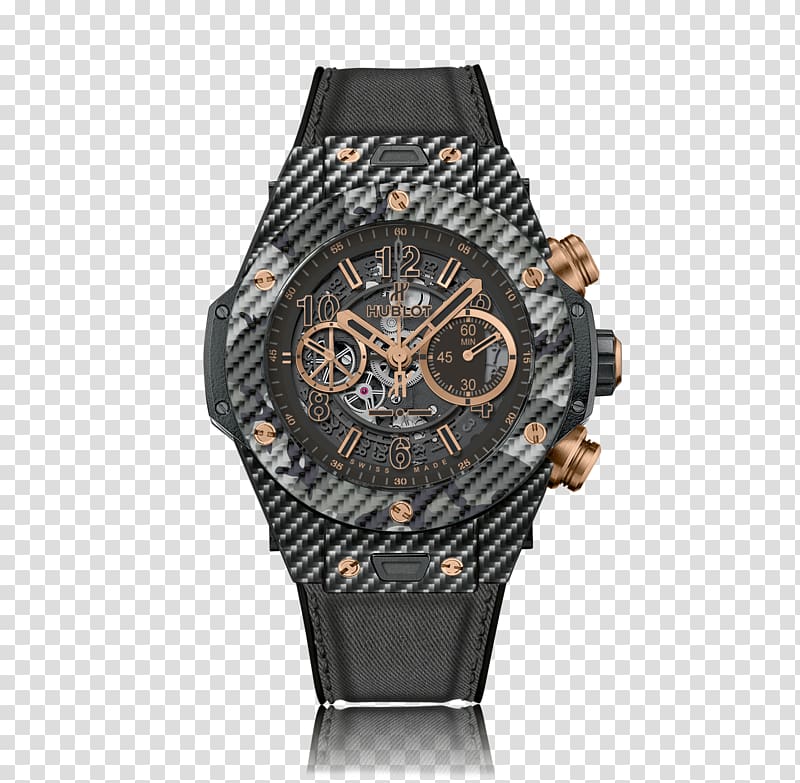 Hublot Classic Fusion Automatic watch Chronograph, watch transparent background PNG clipart
