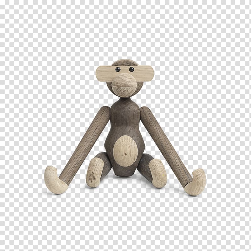 Rosendahl Designer Oak Monkey, monkey transparent background PNG clipart