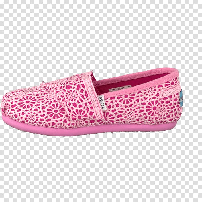 Slip-on shoe Cross-training Sports shoes Walking, Pink Toms Shoes for Women transparent background PNG clipart