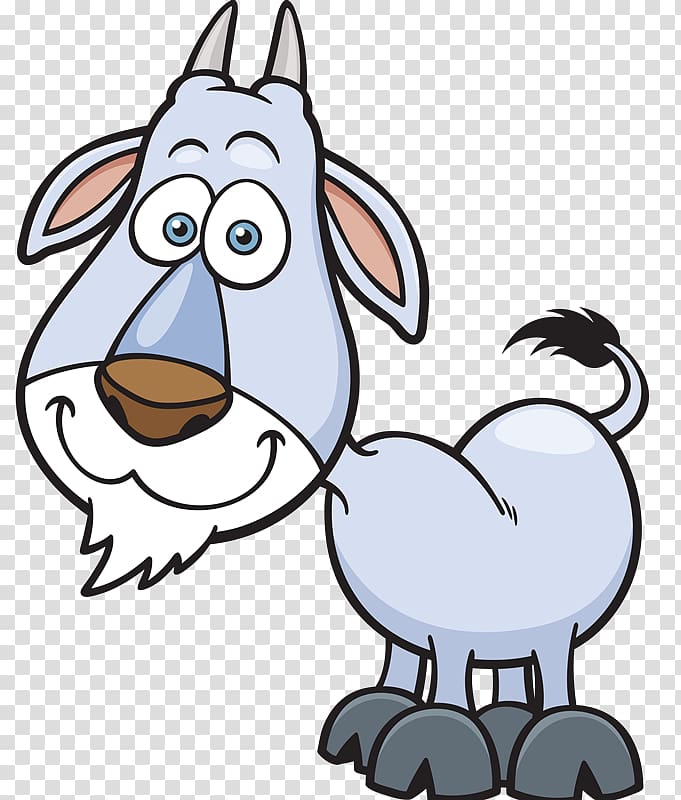 Goat Drawing Cartoon, goat transparent background PNG clipart