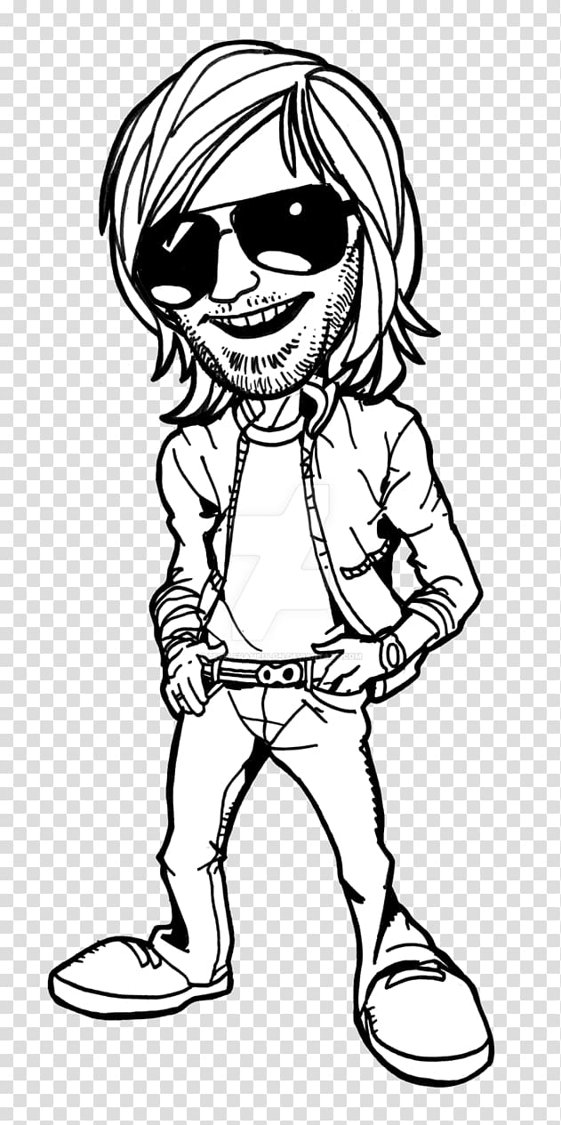Line art Cartoon Drawing Comics Caricature, David Guetta transparent background PNG clipart