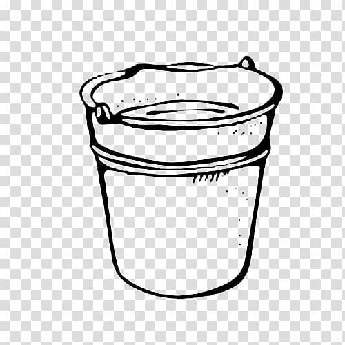 La Descarga Longjian Black and white, T-shaped bucket transparent background PNG clipart