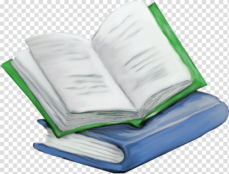 Used book , Open book transparent background PNG clipart