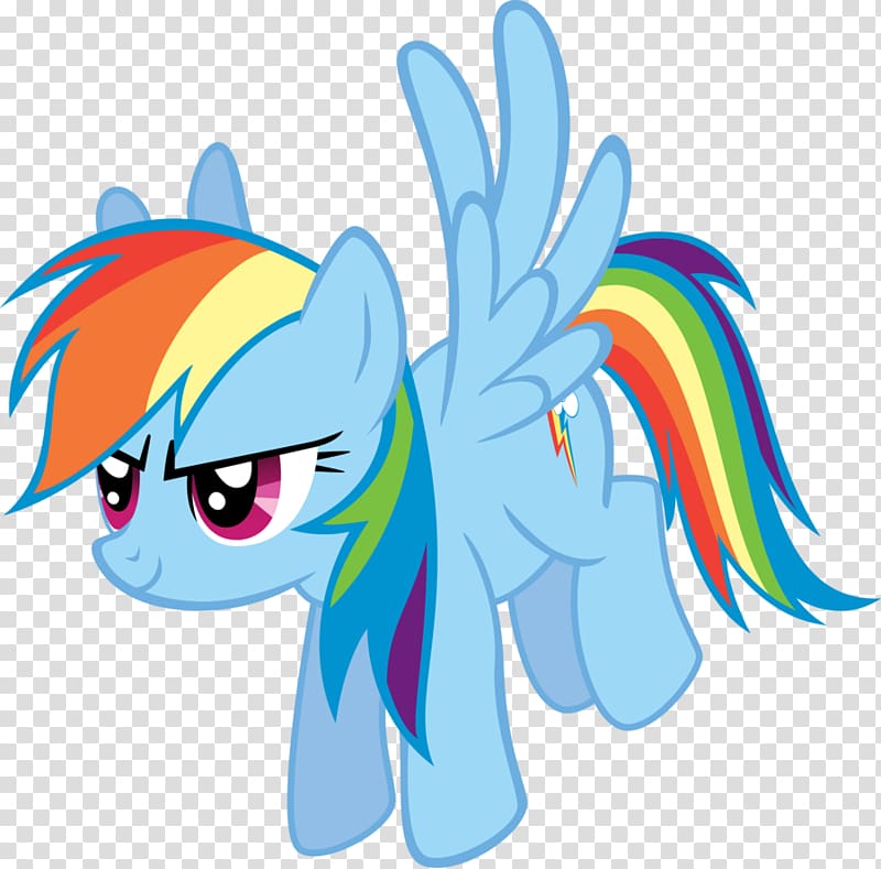 Pony Rainbow Dash Ekvestrio Horse Hasbro, Dash transparent background PNG clipart