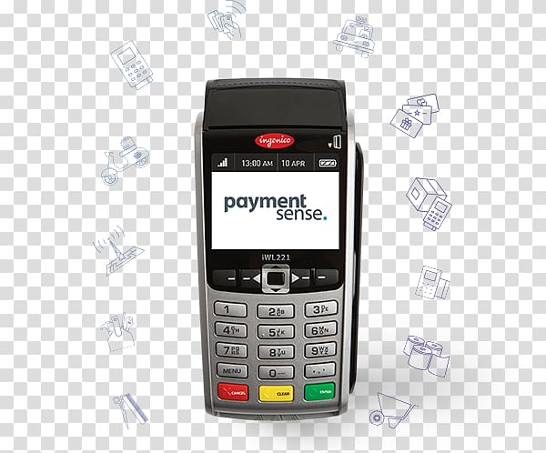 Feature phone Mobile Phones Payment terminal Payment card, card machine transparent background PNG clipart