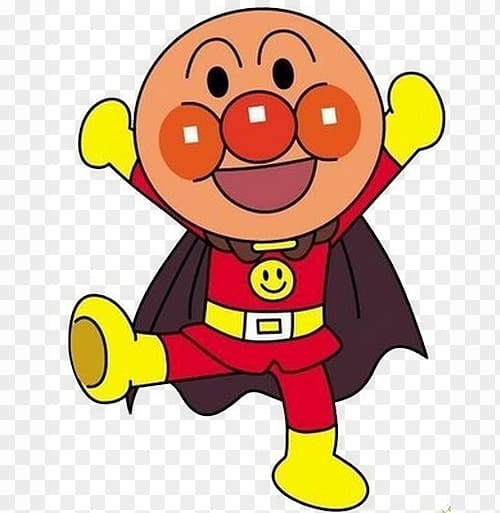 Japan Anpanman One Punch Man Anime Manga, Lovely bread Superman transparent background PNG clipart