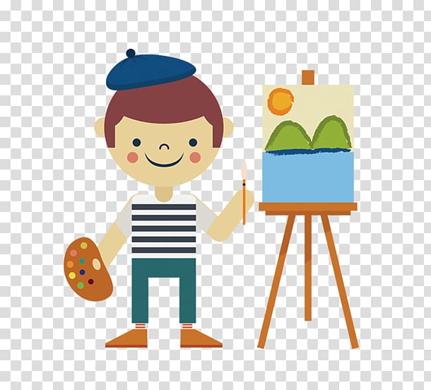 Street art Artist, Pen little boy transparent background PNG clipart