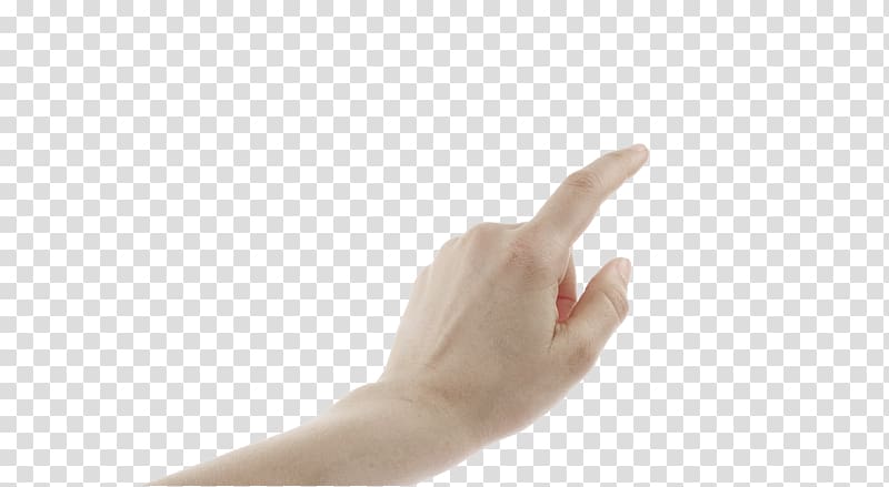 Finger Thumb Hand model Arm, touch transparent background PNG clipart