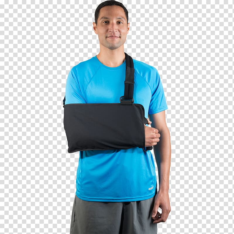 Shoulder Sling Immobiliser Humerus fracture, shoulder transparent background PNG clipart