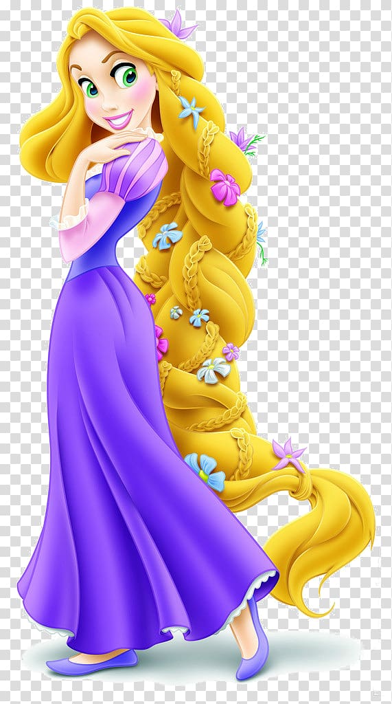 Rapunzel Braid Wig Costume Cosplay, braided flowerpot transparent background PNG clipart