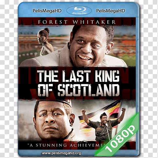 Forest Whitaker Idi Amin The Last King of Scotland Dr. Nicholas Garrigan One Night with the King, dvd transparent background PNG clipart