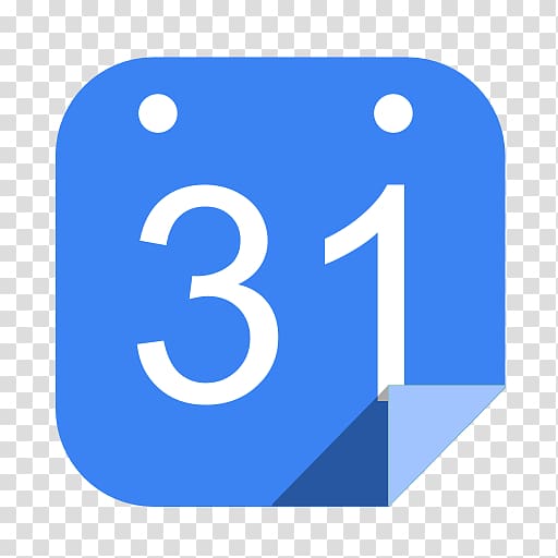 31 calendar illustration, electric blue area text, Utilities google calendar transparent background PNG clipart