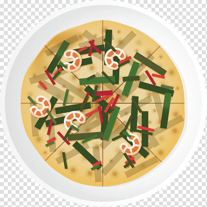 Chinese cuisine Food Flat design Icon, Green onion pancake transparent background PNG clipart