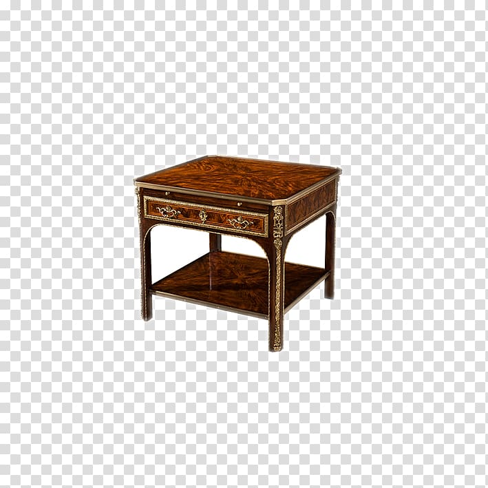 Coffee table Furniture Couch Chair, European-style wooden tables transparent background PNG clipart